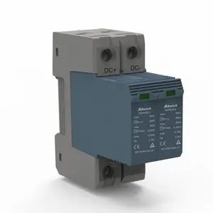 Wholesales Plug-in t1 t2 2 poles t1+2 600V 40KA DC surge protection devices SPD
