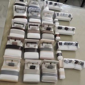 लघु आधुनिक विला फर्नीचर किट-यूरोपीय शैली वास्तुकला मॉडल सजावट - Product Image 2