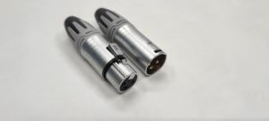 Venta directa XLR 3PIN macho hembra Mic Cable enchufe XLR conector con cromo OFC DMX Cannon-<span class=keywords><strong>M</strong></span> conector de micrófono - Product Image 4