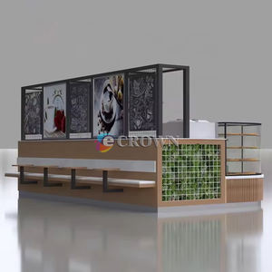 Kiosk for Mall Kiosk Design Flounce <strong>Pl</strong> Juice bar Kiosk Coffee Bakery Snack Display Design Sky Lights bar Kiosk Coffee Bakery OEM - Product Image 1
