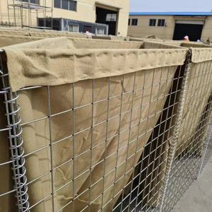 Barrière défensive <span class=keywords><strong>Hesco</strong></span> Bastion, mur de protection modulaire à assemblage rapide pour le terrain - Product Image 5