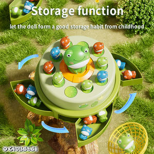 เครื่องหมุนไฟฟ้าจับกบแบบหนังสติ๊ก ของเล่นเด็กแบบอินเทอร์แอคทีฟ เกมตกปลาสำหรับ<span class=keywords><strong>เด็ก</strong></span> ของขวัญเด็ก ของขวัญวันเกิด - Product Image 4