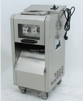 Déchiqueteuse de viande de haute qualité Machine de découpe de viande Machine de trancheuse alimentaire pour trancher et déchiqueter la poitrine de poulet Bacon de boeuf