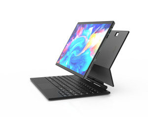 אולטרה דק & אור נייד מסך מגע מחשב נייד 2 ב 1 סגסוגת אלומיניום צפה מקלדת מגנטית 14 אינץ 'מחברת יפה - Product Image 6