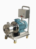 Elektrisch verwarmde gejackette agitator tank voor shampoo, sap, lotion, crème, detergent - kernpompmotor, chemische verwerking