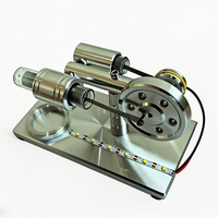 Modèle de générateur à moteur Stirling - Kit de moteur à vapeur haute puissance pour expériences scientifiques et éducation
