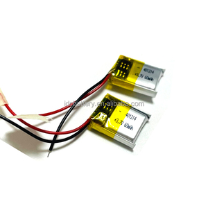 แบตเตอรี่ Li-Pol 60mAh 3.7V 401214 401215 60mAh แบตเตอรี่ลิเธียมโพลิเมอร์3.7V 60mAh 3.7V 041214แบตเตอรี่ Lipo 40mAh - Product Image 2