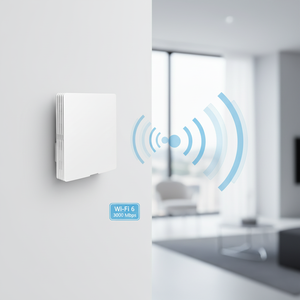 Punto de Acceso (AP) Integrado de Doble Banda 802.11AX WiFi6 3000M para Montaje en Pared con Modo de Funcionamiento Ultrafino - Product Image 2