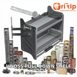 Estante Hidráulico Abatible para Gabinetes de Cocina, Cesta Elevadora para Almacenamiento en Gabinetes Superiores de Cocina - Product Image 2
