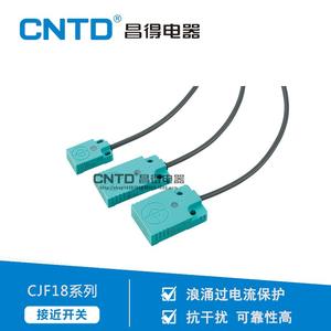 สวิตช์ตรวจจับวัตถุแบบเหนี่ยวนำแบนสองสายไฟฟ้ากระแสตรง รุ่น CJF11 ซีรีส์ ของ CNTD Changde Electric - Product Image 3