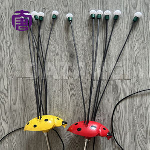 Lumières LED à motif Fireworm pour la décoration extérieure du jardin, luminosité constante pour Noël, Pâques, Halloween, Thanksgiving, aménagement paysager - Product Image 1