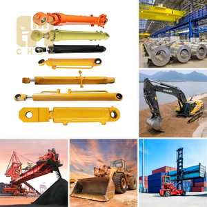 Cilindro Hidráulico de Doble Acción de Larga Duración y Alta Estabilidad para Montaje de Tambor Vibratorio de Aplanadora OEM - Product Image 2