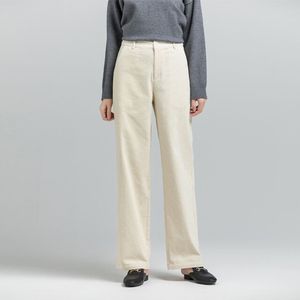 <span class=keywords><strong>Pantaloni</strong></span> da <span class=keywords><strong>Donna</strong></span> in <span class=keywords><strong>Velluto</strong></span> <span class=keywords><strong>a</strong></span> <span class=keywords><strong>Coste</strong></span> <span class=keywords><strong>a</strong></span> Vita Alta, Tinta Unita, Casual, Caldi, di Alta Qualità e Confortevoli - Product Image 3