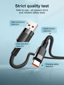 Câble de charge rapide USB-A vers USB-C LDNIO LS351Q 120W, structure 5 cœurs en alliage d'aluminium anti-pliage, 1M ou 2M au choix - Product Image 3