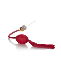 130ml Recharge Unique Petit Parfum Atomiseur Vaporisateur Bouteille Cuivre Long Tube Airbag Pulvérisateur Avec Gland