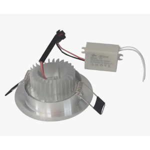 Luce calda satinata regolabile 3W LED plafoniere da incasso - Product Image 3