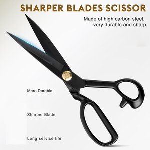 8-inch Professional Fabric Scissors and Yarn Scissors ultra sharp Tailor Scissors <b>Set</b> for Cutting Fabrics Canvas Denim - Product Image 3