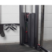 Équipement d'entraînement complet, système de poulie double multi-gym robuste, entraînements avancés, machine à câble croisé double, poitrine et dos