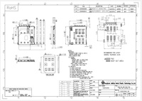 Lecteur de carte SIM NANO Molex 6 broches 1,37H, connecteurs Hirose de remplacement pour montre connectée avec broche CD, en acier inoxydable, courant 3A