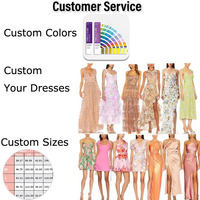 Robe décontractée à pois pour femmes Robe de soirée à bretelles spaghetti Robe unie empire en dentelle