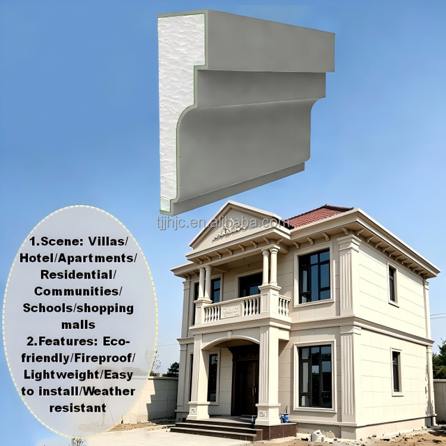 Eps Polystyrene Styrofoam Board Panels Strip Lines Ceiling Concrete Foam Cornice Moulding Designs