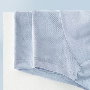 Ropa Interior de Seda de Hielo para Hombre, Bóxers de Verano, Transpirables, Antibacterianos, para Hombre, Talla Grande, Sin Costuras - Product Image 4