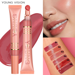 Young Vision Lush Glow Cushion Lip Gloss 10ml Moisturizing Hydrating <b>Mirror</b> Finish - Product Image 1