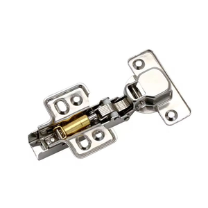 Charnières de remplacement universelles pour armoires, pour des réparations DIY faciles à domicile, accessoires de quincaillerie à amortissement hydraulique à fermeture douce - Product Image 1