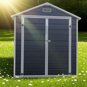 Home Storage Shed Plastic Outdoor Rectangular Easy Assembly Detachable Neatening <b>Tool</b> <b>House</b> - Product Image 2