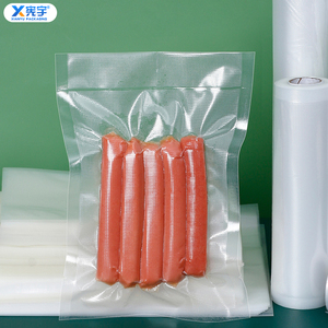 ถุงตาข่ายใสแบบสุญญากาศสำหรับบรรจุอาหารเกรดอาหาร แบบม้วน ใช้ซ้ำได้ สำหรับเก็บรักษาไก่ อาหารทะเล สเต็ก และผัก - Product Image 4