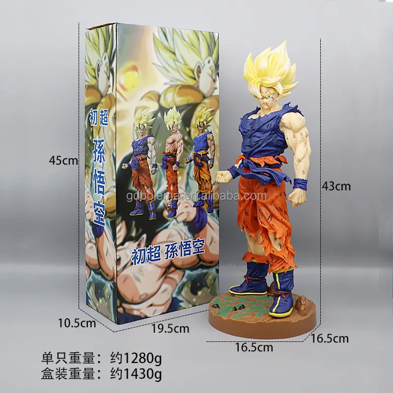 Hot Selling Model Collectie Speelgoed Anime Dragon Ball Goku Vegeto Vegeta Anime Actiefiguur