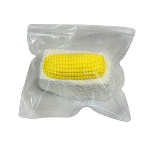 Realistic 9cm Food-Grade Silicone <b>Squeeze</b> Toys Long Rice <b>Ball</b> Corn Bear Cake Glittery Strawberry Candy Cake All-Ages Fidget Toys - Product Image 2