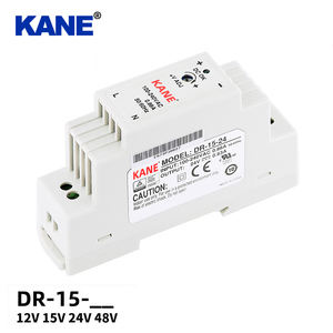 DR-15-24 DR-15-12 DR-15-5 Alimentation à découpage sur <span class=keywords><strong>rail</strong></span> <span class=keywords><strong>Din</strong></span> 110V/<span class=keywords><strong>220V</strong></span> AC à <span class=keywords><strong>DC</strong></span> 5V <span class=keywords><strong>12V</strong></span> 24V 48V <span class=keywords><strong>Transformateur</strong></span> industriel SMPS simple - Product Image 1