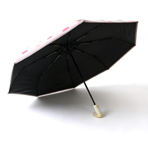 <span class=keywords><strong>Parapluie</strong></span> pliant automatique à pois, poignée créative en forme de sucette, protection UV, coupe-vent, logo personnalisé, <span class=keywords><strong>parapluie</strong></span> de pluie, paraguas - Product Image 4