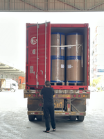 Supplier Kertas Thermal Jumbo Roll 48gsm 55gsm 58gsm 60gsm 70gsm Harga Kompetitif, Custom