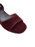 Großhandel 55mm Heel Chunky Wedges Sandalen für Frauen Elegantes neues Trend design mit individuellem Logo-Service aus China