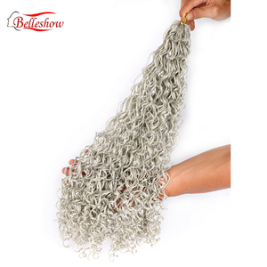 Vendita calda Sintetico ricci Zizi Crochet Trecce Dei <span class=keywords><strong>Capelli</strong></span> 20 pollici Nero Puro <span class=keywords><strong>Rosa</strong></span> Viola 3x Scatola Treccia <span class=keywords><strong>Rosa</strong></span> di Estensione Dei <span class=keywords><strong>Capelli</strong></span> 3x trecce - Product Image 4