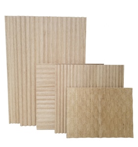 Panneau mural en <span class=keywords><strong>MDF</strong></span>, panneau cannelé flexible, <span class=keywords><strong>MDF</strong></span> pliable - Product Image 2