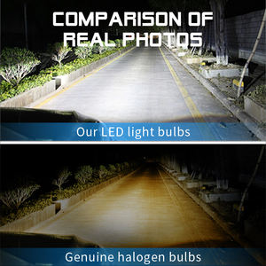 Новая автомобильная светодиодная фара H4, 66 Вт, 4000 лм, дальний/ближний свет, Встроенная мини-фара, лампа Plug-and-Play, универсальная - Product Image 6