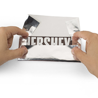 Papier d'emballage en aluminium de qualité alimentaire imprimé sur mesure en gros, feuilles colorées pour le chocolat