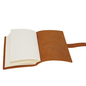 Cổ Điển Du Khách Da Chính Hãng Máy Tính Xách Tay Bao Gồm Handmade B6/A4 Da Thật Tạp Chí Bìa Cứng Thư Mục Với Biểu Tượng Tùy Chỉnh Quà Tặng - Product Image 5