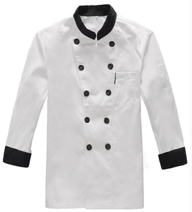 2022 <strong>Kitchen</strong> <strong>Uniforms</strong> Black White <strong>Chef</strong> Jackets <strong>Uniforms</strong> For Waiters Waitress Custom Made <strong>Chef</strong> <strong>Uniform</strong> - Product Image 6