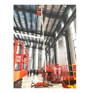 Plataforma Elevadora Móvil de Pasajeros Kellen con Patas Horquilladas de Aleación de Aluminio, Elevación Eléctrica Hidráulica de Columna Única - Product Image 2