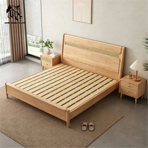 <b>china</b> wholesale well priced customize large stock ship immediately storage <b>bed</b> new fashion bedroom furniture wood full size <b>bed</b> - Product Image 4