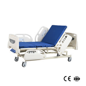 <span class=keywords><strong>Lit</strong></span> d'examen médical multifonctionnel à 5 manivelles, manuel et électrique, pour soins intensifs, hôpitaux et soins à domicile - Product Image 6