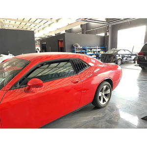 Pour Dodge Challenger 2008-2023, volets de fenêtre latérale arrière, couvre-ventilations, accessoires de voiture, pièces automobiles, noir mat - Product Image 6