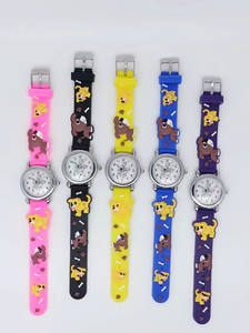 นาฬิกาควอตซ์การ์ตูนเด็กสุดหรูทันสมัยเรืองแสง พร้อมตัวเรือนพลาสติกและสายอะคริลิค - ของขวัญวันเด็กสำหรับเด็กชายและเด็กหญิง - Product Image 6