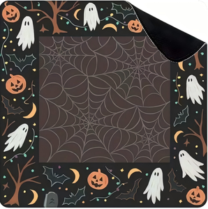 Tapete de Mahjong Americano de Neopreno para Halloween, Antideslizante, Acolchado Grueso, Reductor de Ruido, para Juegos de Mesa como Póker, Dominó, Regalo - Product Image 6