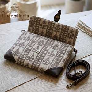 13 Inch <b>Bag</b> Handmade Cotton <b>Tablet</b> Sleeve with Strap Boho Crossbody Case Bulk Export Supplier India - Product Image 5