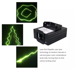 Dispositivi Dissuasori per Uccelli a Laser 120 °   Coperture Rotanti da 4000-5000mq con Telecomando RF e Timer, per Giardini Industriali - Product Image 4